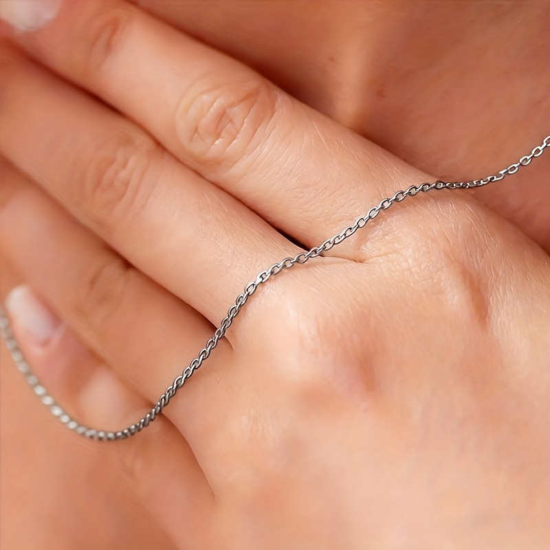 Women's Adjustable Stainless Steel Necklace — Durable Design